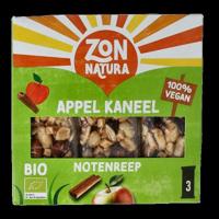 Noten appel kaneel reep 25 gram bio 3 Stuks - thumbnail