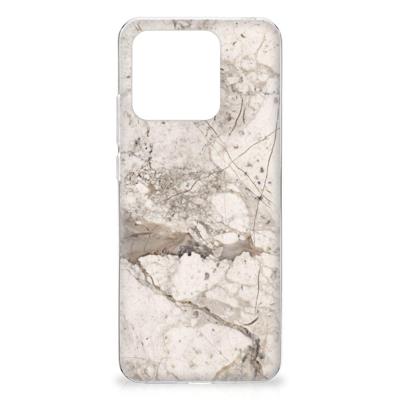Xiaomi Redmi 10C | TPU | Siliconen hoesje | Marmer Beige Xiaomi Redmi 10C | TPU | Siliconen hoesje | Marmer Beige