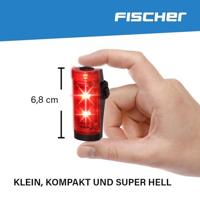 FISCHER FAHRRAD 45 LUX, small-box Fietsverlichtingsset LED Zwart - thumbnail