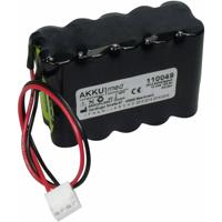 Akku Med Accu voor medisch apparaat Vervangt originele accu MCM400-12 Fresenius 12 V 600 mAh - thumbnail