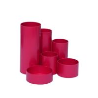 Maul MAULtubo Recycling 4115625 Pennenkoker Rood Aantal vakken: 6 - thumbnail