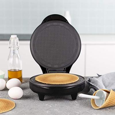 Tristar WF1170 Stroopwafel- en IJshoorntjesmaker Zwart
