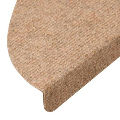 VidaXL Trapmatten zelfklevend 10 st 56x17x3 cm beige - thumbnail