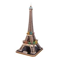 3D-puzzel van de Eiffeltoren met Ledverlichting - thumbnail