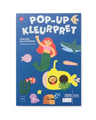 HEMA Kleurboek A4 pop-up onderwater