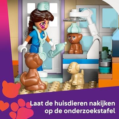LEGO friends 42651 dierenkliniek voor paarden en huisdieren