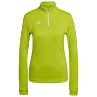adidas Entrada 22 Trainingstrui 1/4-Zip Dames Lichtgroen Wit - thumbnail