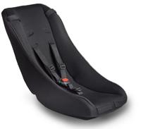 Melia babyschaal comfort - 70x27cm - zwart - thumbnail