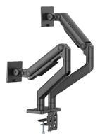 Digitus Monitor-tafelbeugel Aantal monteerbare displays: 2 Display(s) 124,5 cm (49) Zwart - thumbnail