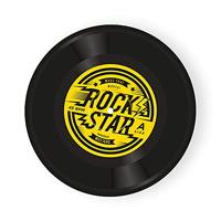 Mosterd Rock N Roll Muismat - thumbnail