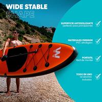 Opblaasbaar SUP-board met Accessoires Winvey SUP-O Oranje - thumbnail