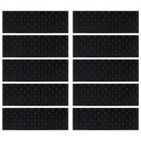 VidaXL Trapmatten 10 st 25x75 cm rubber - thumbnail