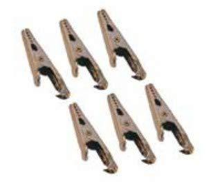 HP Autozubehör 20205 Krokodilklemmen Pluspool, Minpool (l x b) 45 mm x 5 mm