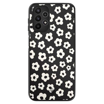 Samsung Galaxy A23 hoesje - Retro bloempjes
