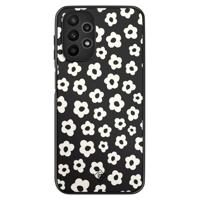 Samsung Galaxy A23 hoesje - Retro bloempjes - thumbnail