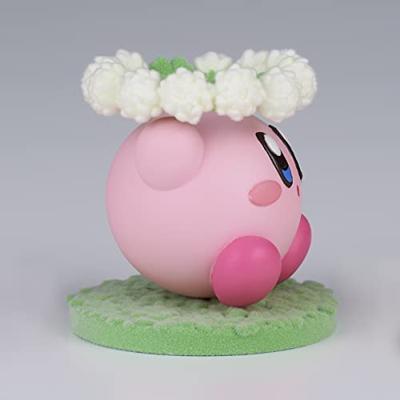 Kirby Fluffy Puffy Figure - Kirby with Flowers