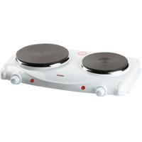 Domo elektrische kookplaat, 1000-1500W, wit - thumbnail