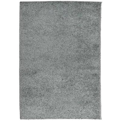 VidaXL Vloerkleed pamplona shaggy hoogpolig modern 120x170 cm groen
