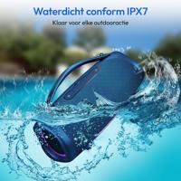 Dankzij de draagbare Bluetooth®-luidsprekers Medion 50077082 Blauw 100 W 4 W - thumbnail