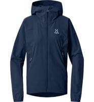 Haglofs Move Hood Softshell Jas Dames Tarn Blue S - thumbnail