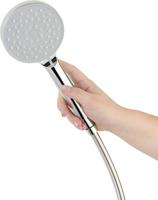 Saqu Eurotrend badset met 3 straalsoorten chroom - thumbnail