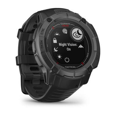 Garmin Instinct 2X Solar Tactical Edition 2,79 cm (1.1") MIP 50 mm Digitaal 176 x 176 Pixels Touchscreen Zwart GPS