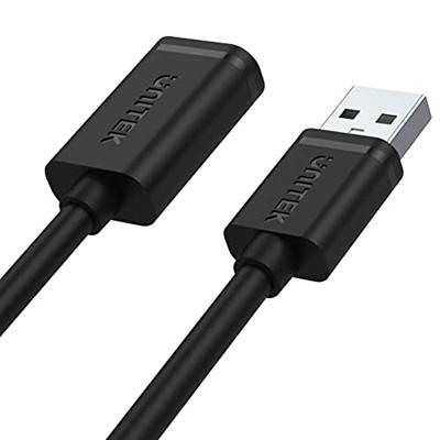 UNITEK Y-C450GBK USB-kabel 2 m USB 2.0 USB A Zwart