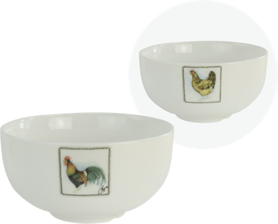 Boerenwinkel Kom Haan/Hen