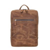 NorthLife - Leren Laptoptas heren 13 inch / 15 inch laptops - Cognac - thumbnail