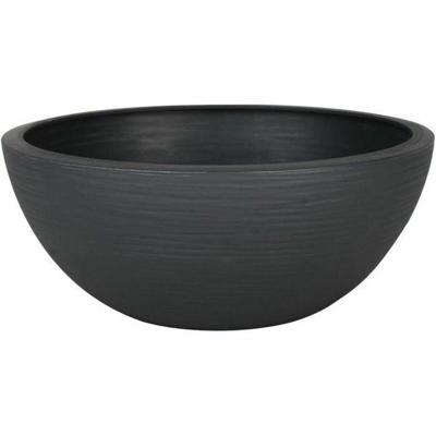 EDA PLASTIQUE - Graphit'Up wastafel Ø 30 - 5,5L - Antracietgrijs
