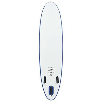 VidaXL Stand up paddleboardset opblaasbaar blauw en wit