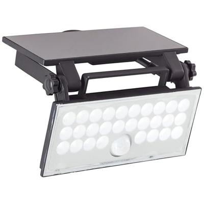 Brilliant Luton G40421/06 Wandlamp op zonne-energie met bewegingsmelder LED 6 W Zwart Brilliant Luton G40421/06 Wandlamp op zonne-energie met bewegingsmelder LED 6 W Zwart