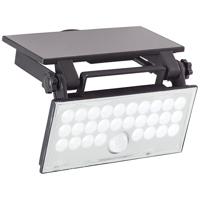 Brilliant Luton G40421/06 Wandlamp op zonne-energie met bewegingsmelder LED 6 W Zwart - thumbnail