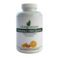 Livinggreens Vitamine C 1000 calcium ascorbaat 120 Tabletten - thumbnail