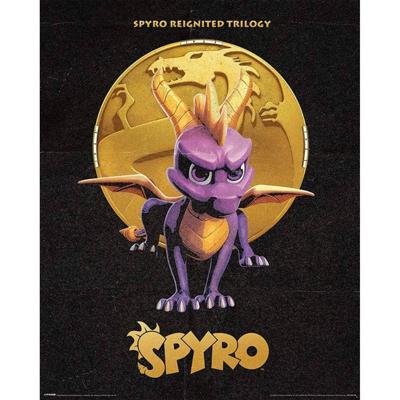 Poster Spyro - Golden Dragon 40x50cm