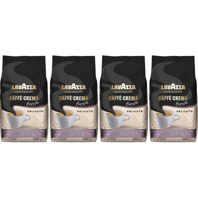 Lavazza Caffè Crema Barista Delicato - koffiebonen - 4 x 1 kilo