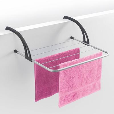 Metaltex Favonio Radiator-Balkon Droogrek 3 m Drooglijn Zilver/Zwart Metaltex Favonio Radiator-Balkon Droogrek 3 m Drooglijn Zilver/Zwart