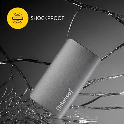 Intenso 1 TB Externe SSD harde schijf USB-C 3.2 Gen 2x2 Antraciet 3828460