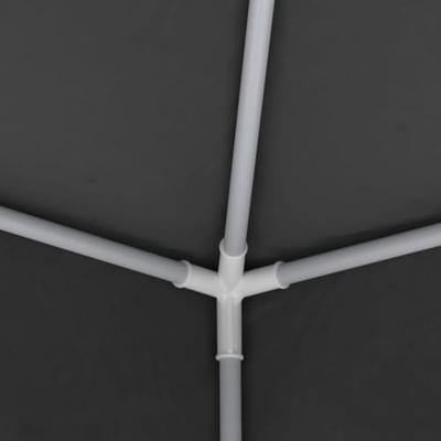 VidaXL Partytent met zijwanden professioneel 90 g/m² 4x4 m antraciet - thumbnail