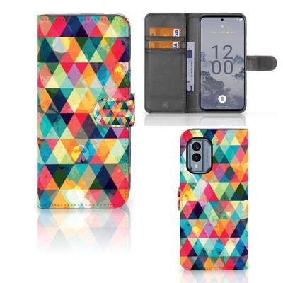 Nokia X30 | Telefoon Hoesje | Geruit Nokia X30 | Telefoon Hoesje | Geruit