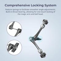 SmallRig HawkLock H21 Quick Release Rosette Magic Arm (11") 4489 - thumbnail