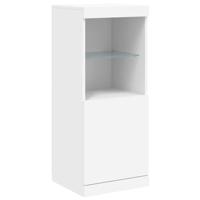 Dressoir met LED-verlichting 41x37x100 cm wit - thumbnail