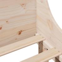 Bedframe zonder matras massief grenenhout 140x190 cm - thumbnail