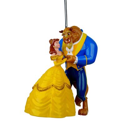 Ornament plastic beauty & the beast l9cm Kurt S. Adler - Kurt s adler