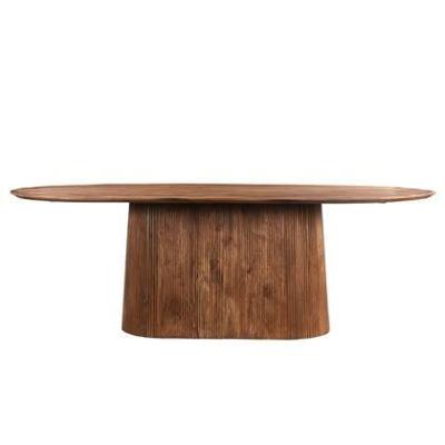 Sohome Ovale Eettafel 'Olav' Mangohout, 200 x 110cm, kleur Bruin Sohome Ovale Eettafel 'Olav' Mangohout, 200 x 110cm, kleur Bruin