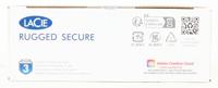 LaCie Rugged Secure 2TB USB-C 5Gb/s - thumbnail