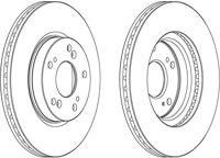 Remschijf DDF1539 - thumbnail