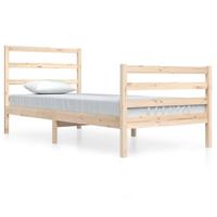 Bedframe massief grenenhout 90x200 cm - thumbnail