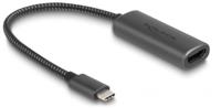 DeLOCK 64229 video kabel adapter 0,2 m USB Type-C HDMI Zwart - thumbnail