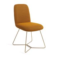 Jesper Home Taiwa eetkamerstoel beehive gold Groovy Garam - thumbnail